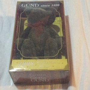Gund 2008 collectors bear
